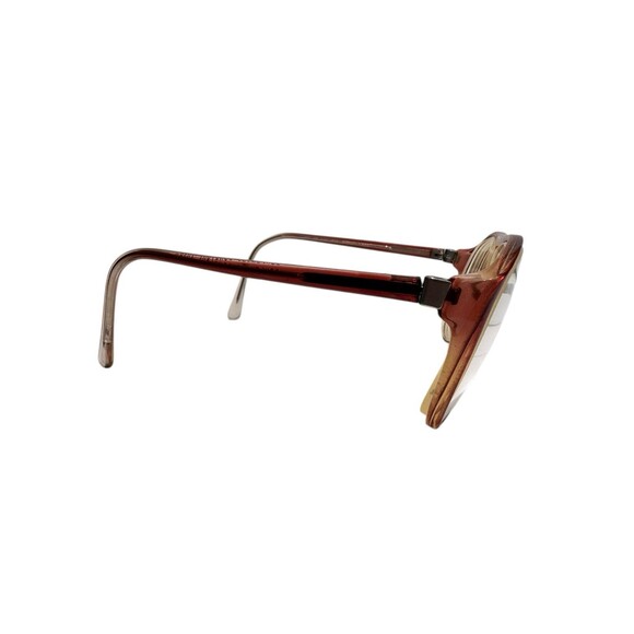 Vintage Boulevard Boutique Glasses Frame 1026  Prescription Retro  Brown Aviator